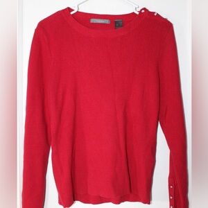 Liz Claiborne Sweater Red Size L